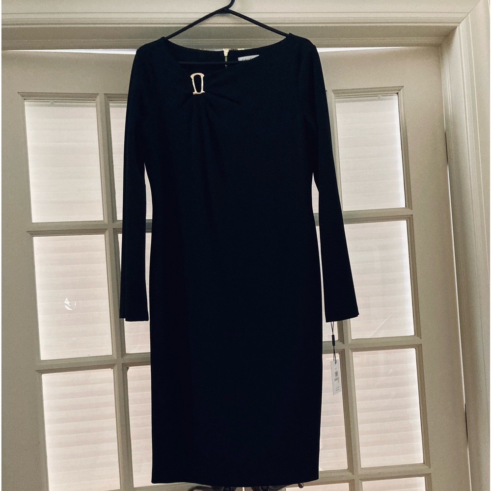 Elegant Calvin Klein black dress